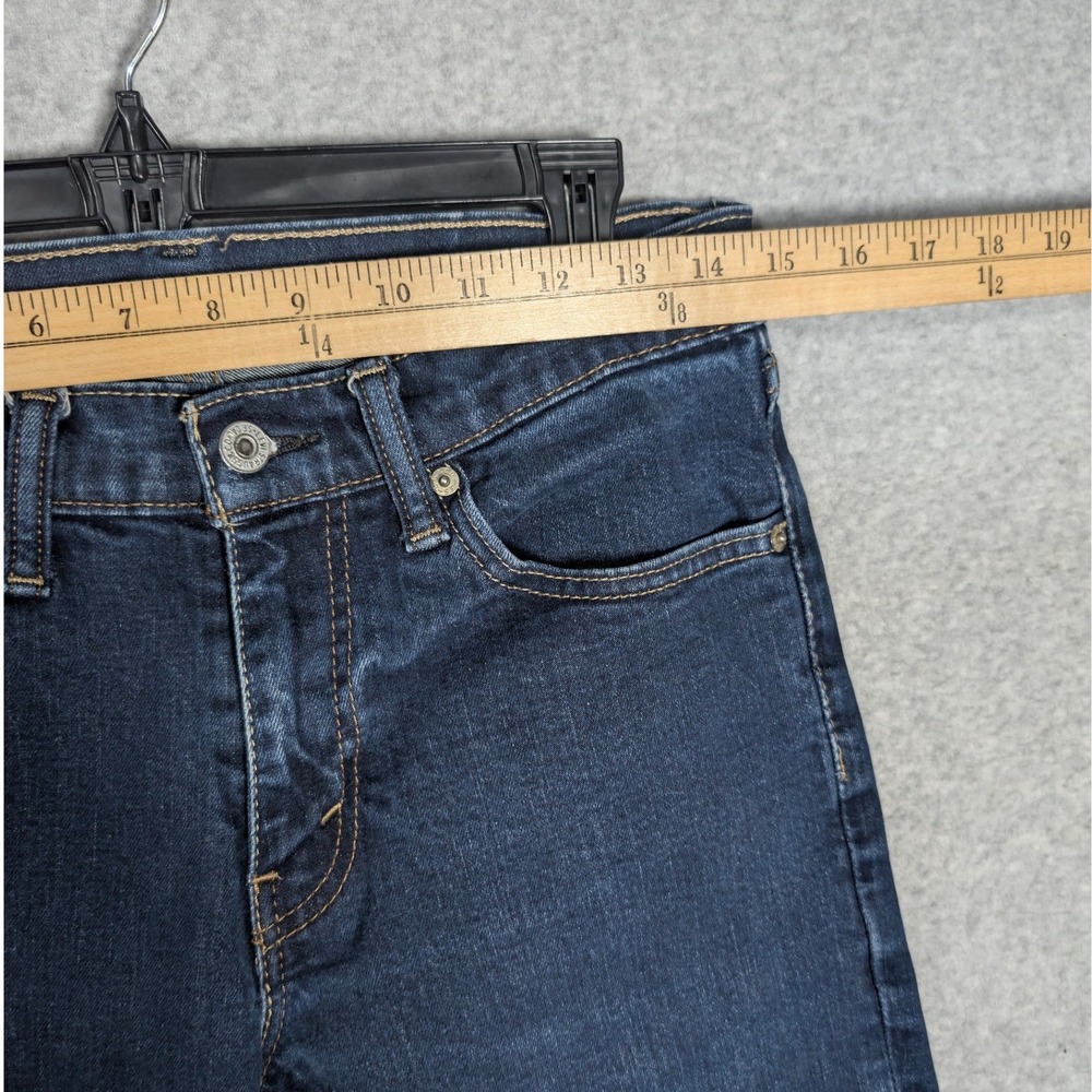 Levi's 511 Slim Fit Jeans Mens 31x32 Dark Blue Western Workwear Versatile *29X29 - Picture 7 of 9